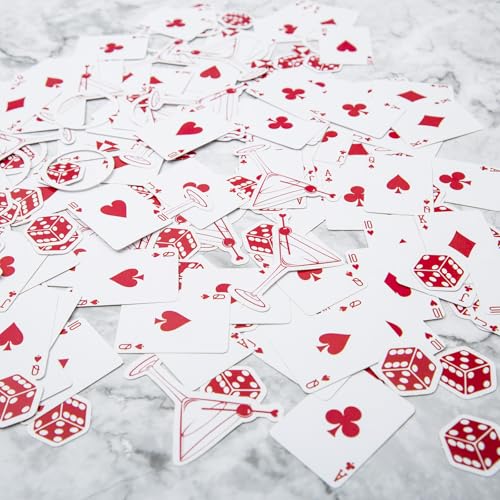 220pcs Lucky in Love Bachelorette Confetti for Vegas Parties