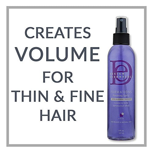 Design Essentials Finishing Spritz - Hypo-Allergenic Hair Spray, 8 Oz