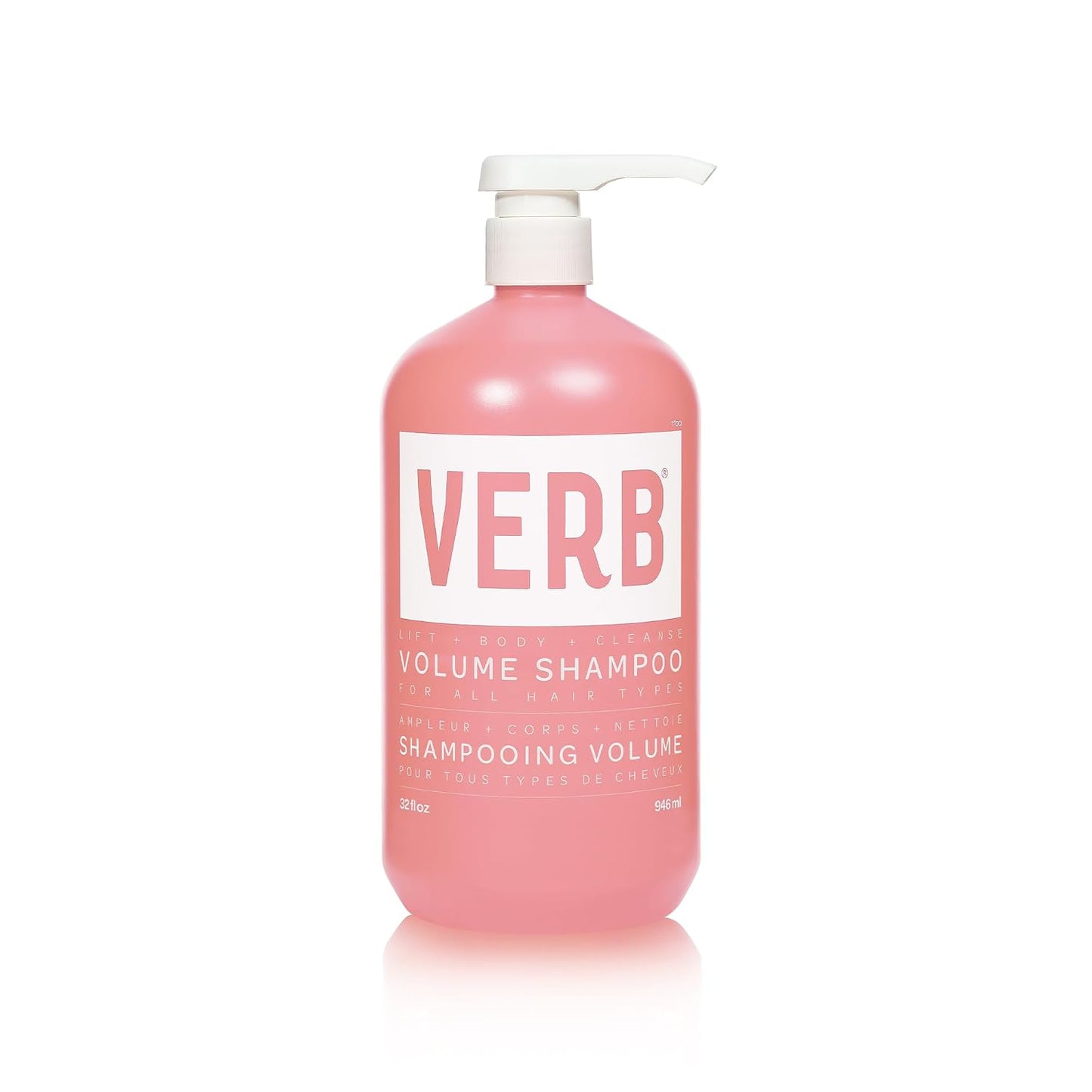 VERB Volume Shampoo - Sulfate-Free Formula for Lifting Flat Hair | Gentle Cleansing