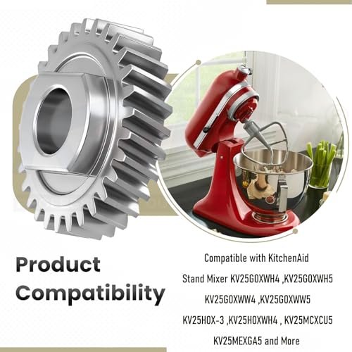 Replacement Gear Parts for KitchenAid Stand Mixers - W11086780 & Gasket