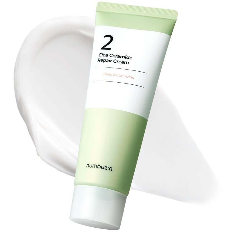Numbuzin No.2 Cream - Cica Ceramide Repair Cream for Hydration & Skin Barrier Strength | 2.02 fl. oz.