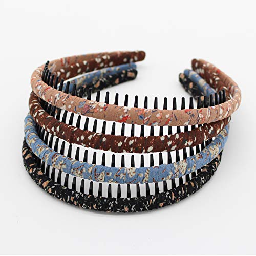 JOBAND Non-Slip Hair Headbands for Women - Pack of 4 Stylish Hoops