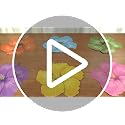 30 Pcs Hibiscus Flower Placemats - Colorful Disposable Table Mats