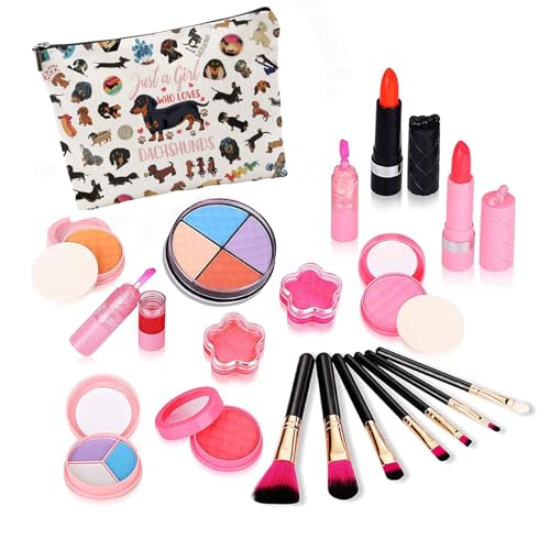 Dachshund Makeup Bag for Dog Lovers - Large Capacity Cosmetic Bag