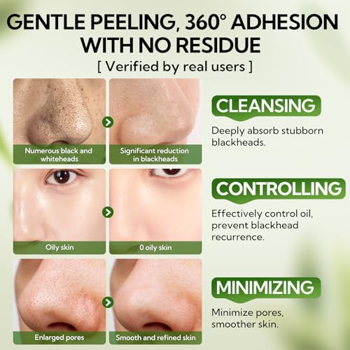 LANBENA Bamboo Charcoal Blackhead Remover Mask with Brush - 30g