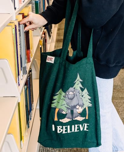Lazy One Reusable Canvas Tote Bag for Shopping & Travel