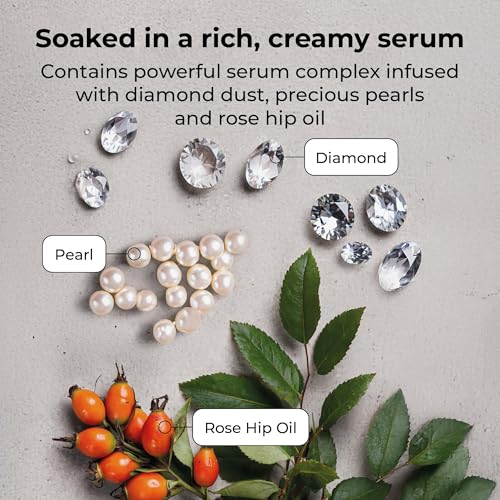 STARSKIN Bio-Cellulose Diamond Face Mask - Brightening Korean Sheet Mask