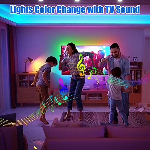Maylit 16.4ft ICRGB TV LED Backlight for 65-75 Inch TVs