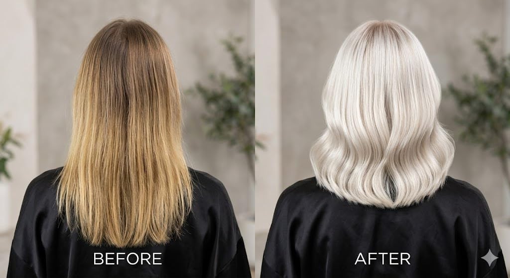 Blond Plex Extreme Lifting Lightener Powder - Dust-Free, Cool-Toned Finish | 500g / 17.63oz
