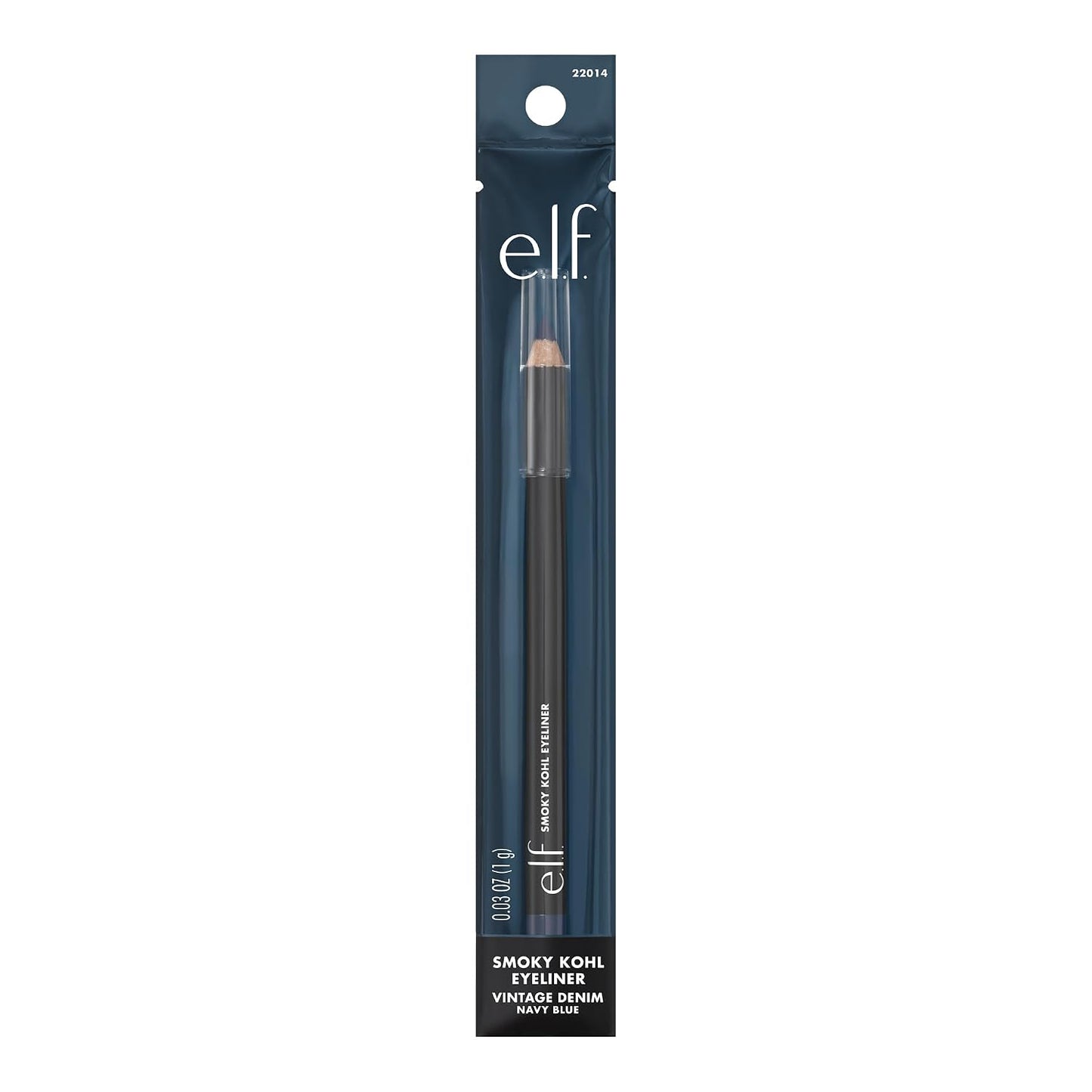 e.l.f. Smoky Kohl Eyeliner - Long-Lasting Bold Eye Pencil | Vegan & Cruelty-Free, Vintage Denim