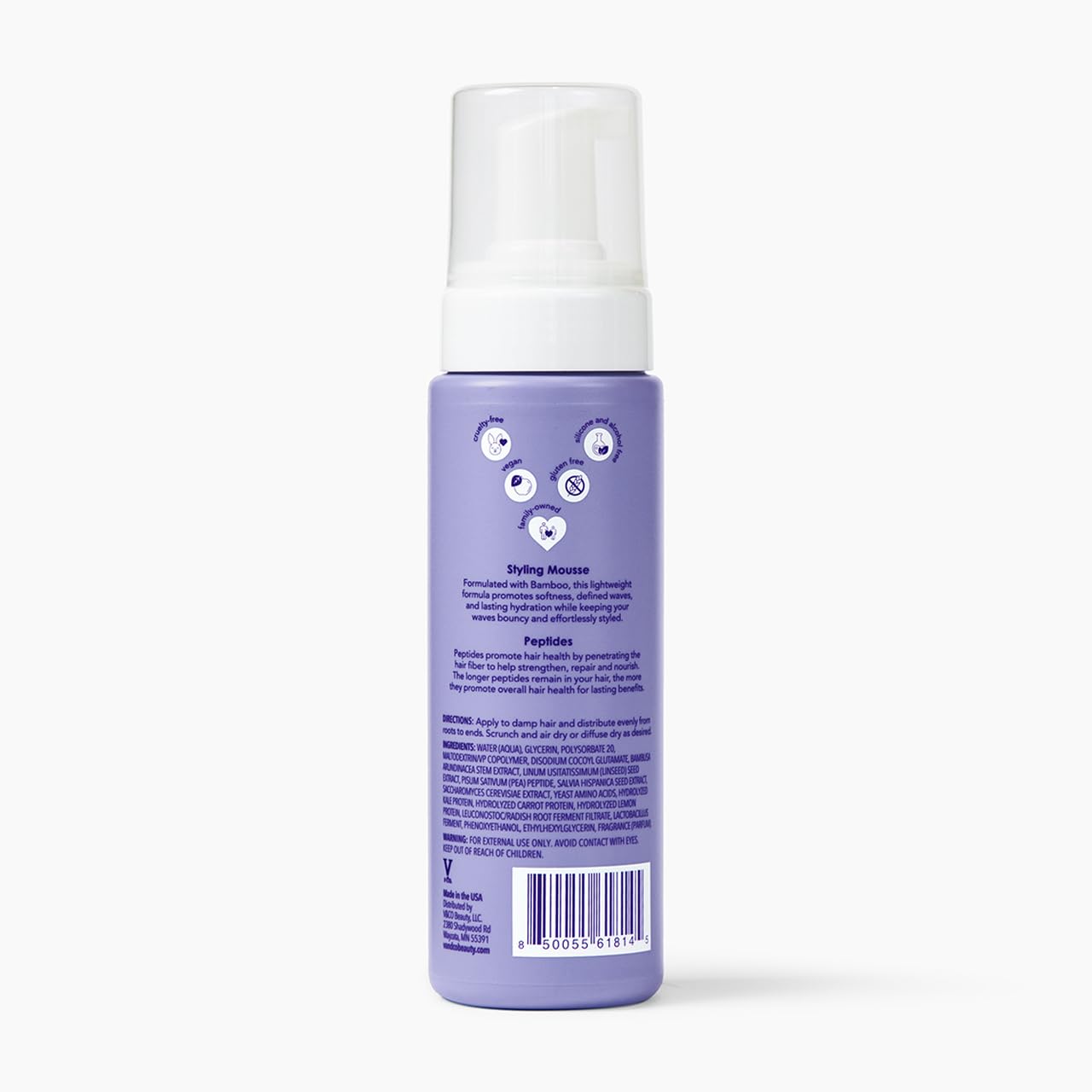 Wave Babe Styling Mousse - Lightweight Hair Volume & Hold | Perfect for All Hair Types