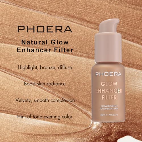 Yaper PHOERA Skin Glow Tint Foundation 03 Medium - Longwear Flawless Skin