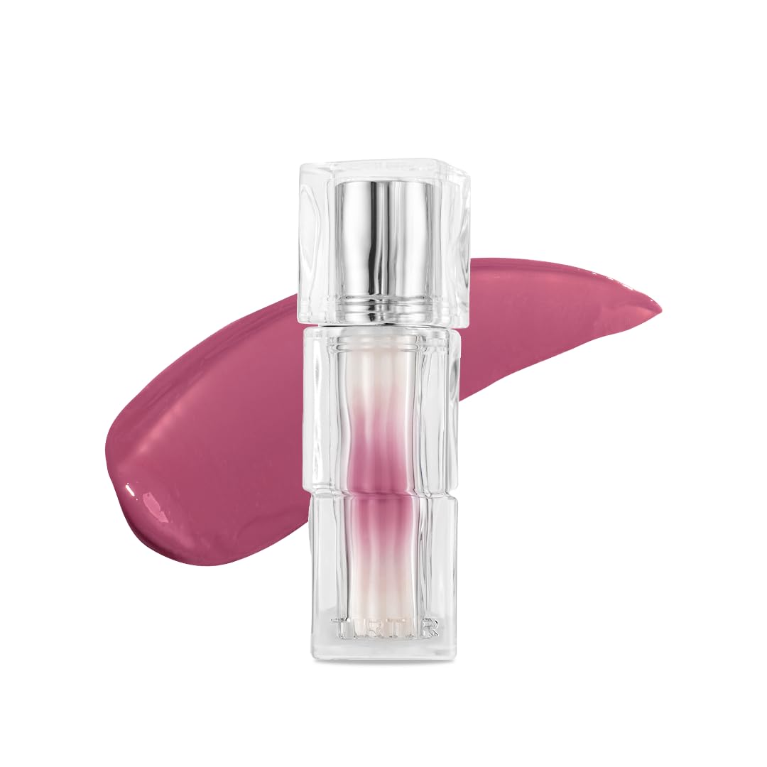 Mini Size Waterism Tinted Lip Gloss - #01 Mauve Rose | 12H Long-Lasting, Non-Sticky Korean Lip and Cheek Tint