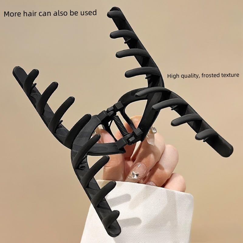 Large Claw Clips for Women - 4 Pcs Non-Slip Hair Clips