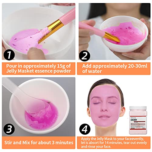 Nielies Jelly Mask for Instant Hydration - Vegan Peel Off Facial Mask
