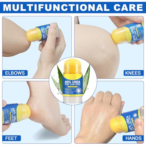 Bieyoc 60% Urea Foot Cream Stick for Cracked Heels & Callus Removal