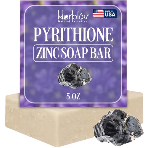 Zinc Soap Bar with Zinc Pyrithione for Oily & Blemish-Prone Skin