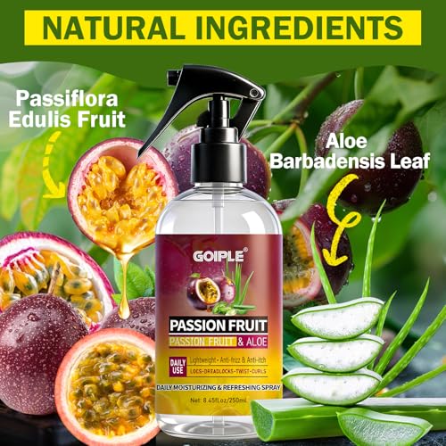 Goiple Passion Fruit Moisturizing Spray for Dull Locs - 8.45 fl oz