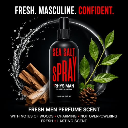 Sea Salt Spray for Men - Beach Wave Texture & Volumizer for Thicker Hair