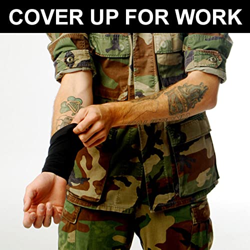 Tat2X 3/4 Arm Tattoo Cover Up Sleeve - Pink, 3XL - Breathable UV Protection