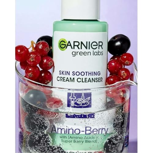 Garnier Green Labs Amino-Berry Facial Cleanser for Sensitive Skin 5.07 fl oz