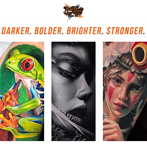 World Famous Blackout Tattoo Ink - Ultra-Thin, Vegan, 1 Oz
