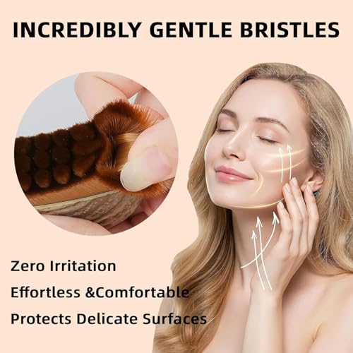 RAXSEG Lymphatic Contour Face Brush for Sculpting & Skin Detox