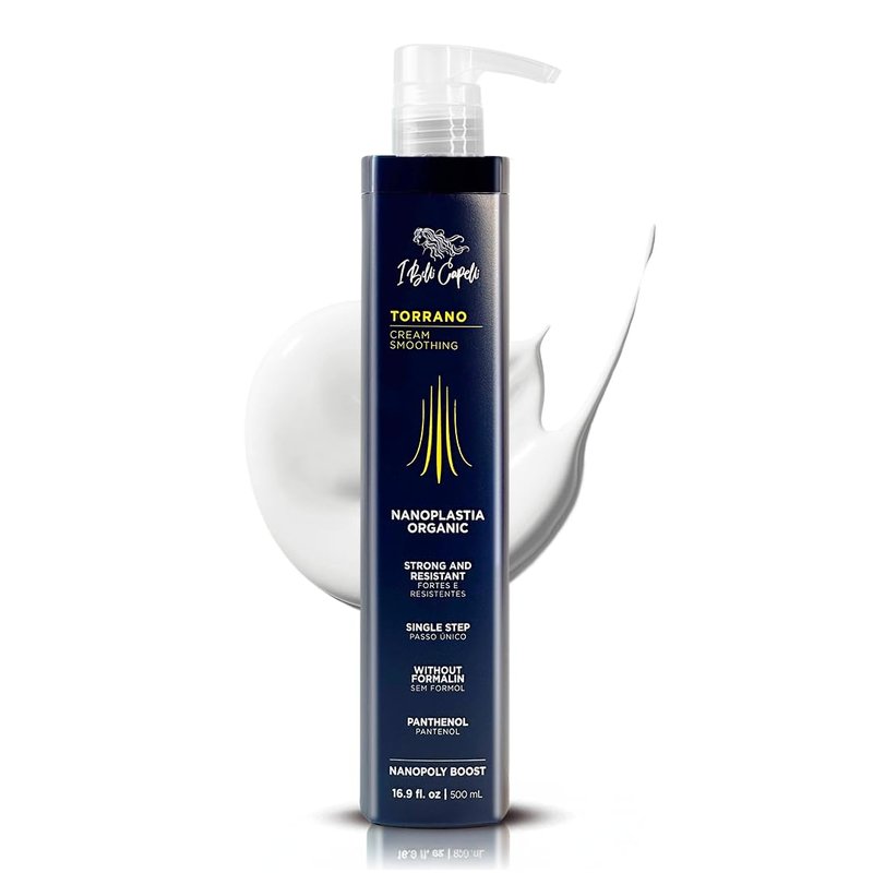 Nano Keratin Hair Treatment - Formaldehyde Free Straightening Cream | 500ml
