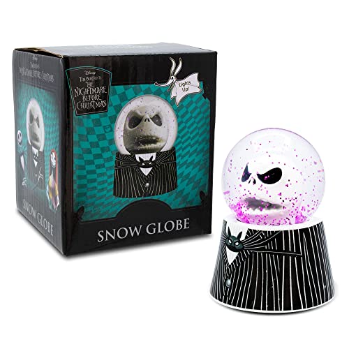 Jack Skellington Mini Light-Up Snow Globe - The Nightmare Before Christmas