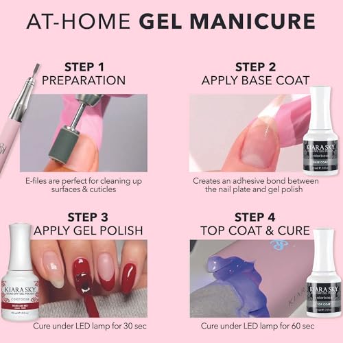 Kiara Sky Gel Polish - Creme D'Nude G431 - Long-Lasting & High-Gloss