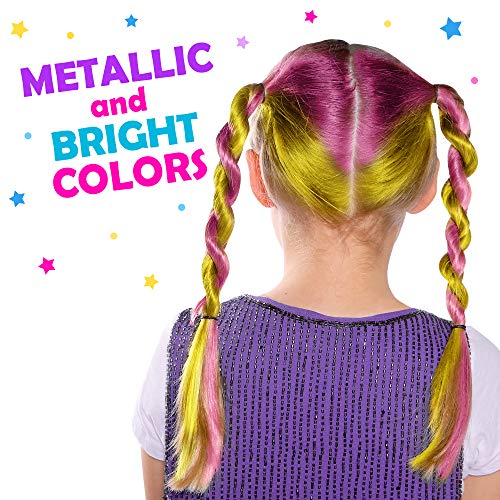 Original Stationery 10-Pack Washable Temporary Hair Chalk Pens for Kids