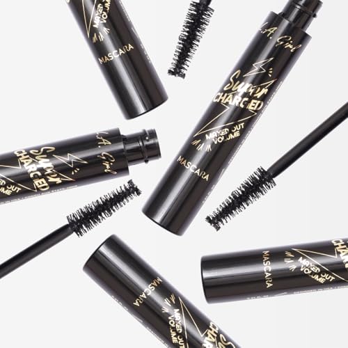 L.A. Girl Super Charged Maxed Out Volume Mascara 0.11 Fl Oz (Pack of 2)