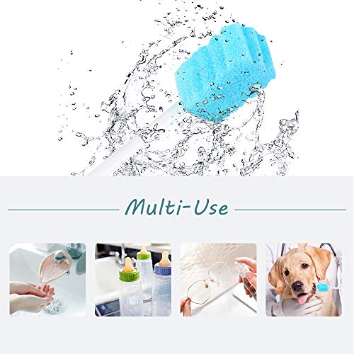 100 Pack ZIZNBA Disposable Mouth Swabs Sponge - Unflavored & Sterile Oral Care