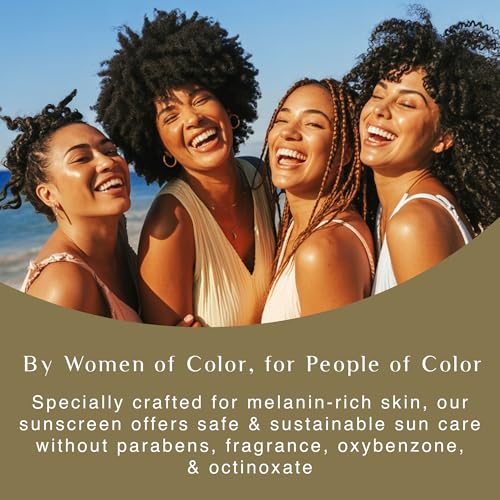 Black Girl Sunscreen SPF 30 for the Face & Body - Moisturizing Sun Protection, SPF 30, Sun Lotion for Women, Ultra Sheer, Travel Size, No White Cast for Melanin Rich Skin - 2 fl oz