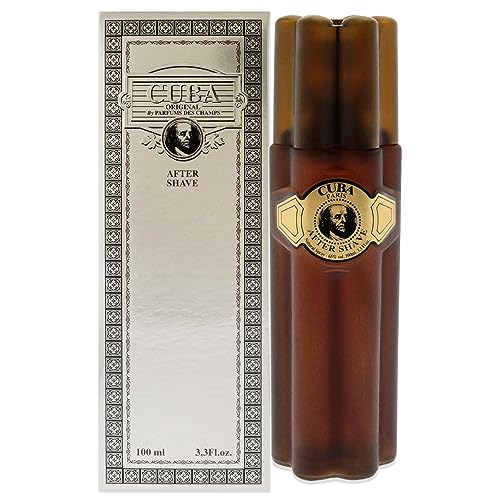 Cuba Cuba Gold Men’s After Shave Lotion 3.3 Oz - Soothes & Refreshes Skin