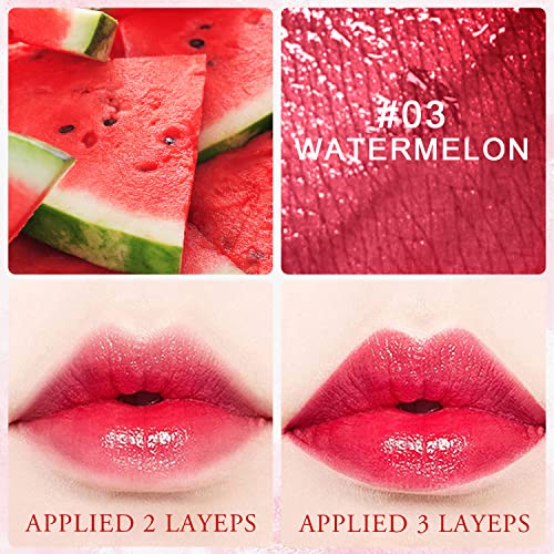 Korean Velvet Lip Tint Set - 4 Long Lasting Colors for Lips & Cheeks