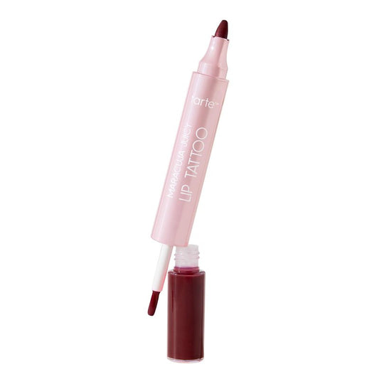 tarte maracuja juicy lip tattoo – Transfer Proof Lip Stain Tint & Nourishing Gloss Combo, 2 in 1 Lipgloss Makeup with Hyaluronic Acid and Vitamin E, Vegan & Cruelty-Free, full size, honeysuckle