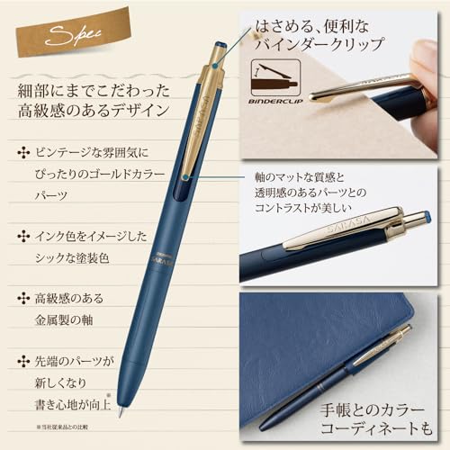 Zebra Sarasa Grand Gel Ink Rollerball Pen - 0.5mm Matte Black