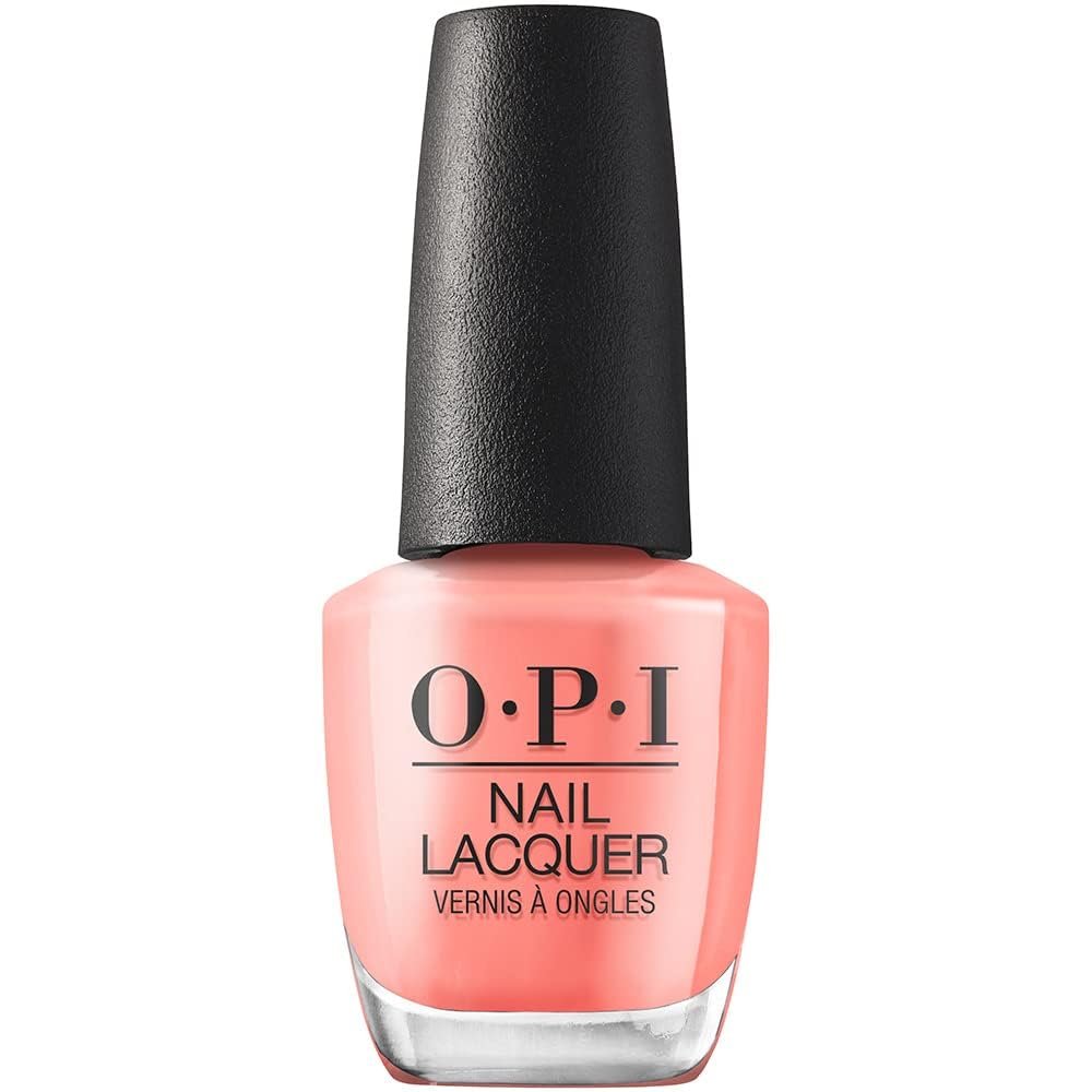 OPI Nail Lacquer Red Nail Polish - Crème, Shimmer & Glitter | Chip Resistant, Fast Drying | 0.5 Fl Oz
