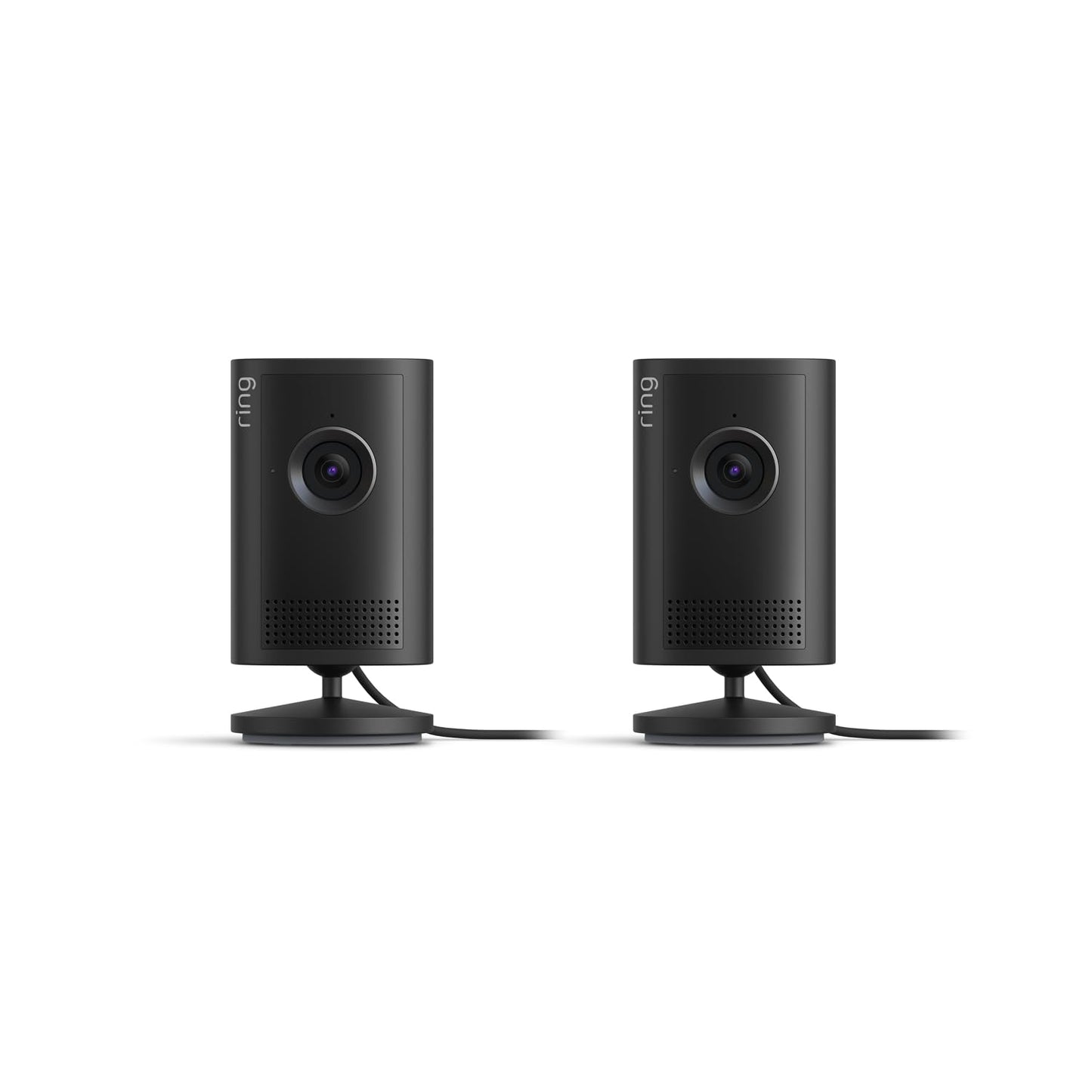Indoor Security Camera - 2K Video Quality, 4x Zoom & Low-Light Vision | Black