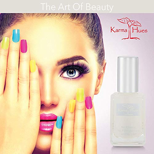 Karma Organic High Gloss Matte Top Coat - Fast Dry, Nontoxic