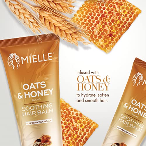 Mielle Organics Oats & Honey Soothing Hair Balm for Nourishment