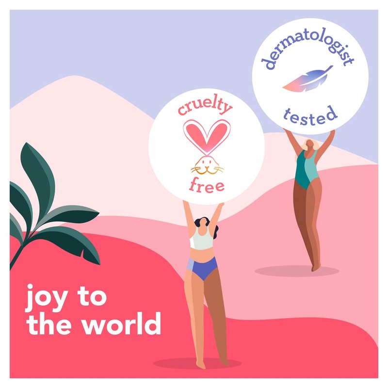 joy Razors for Women, 1 Handle, 8 Razor Blade Refills, Pink, Lubrastrip to Help Avoid Skin Irritation