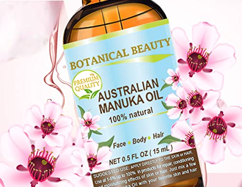 Manuka Oil 100% Natural Virgin Cold Pressed Skin & Hair Moisturizer 0.5oz