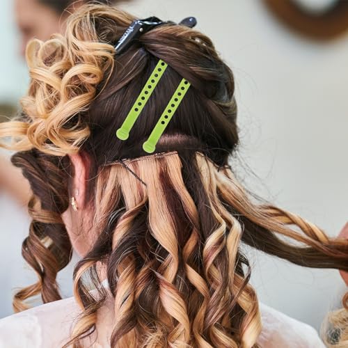 40Pcs Hair Root Perm Bars - Fluffy Curling Rollers for Salon and Home