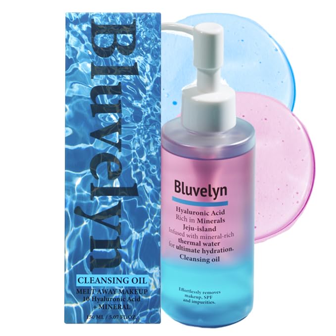 Blackhead Melting Cleansing Oil – Dual-Phase Formula with 10x Hyaluronic Acid – 5.07 fl oz