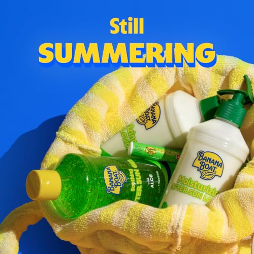 Banana Boat Soothing After Sun Gel Twin Pack with Aloe, 16 fl oz