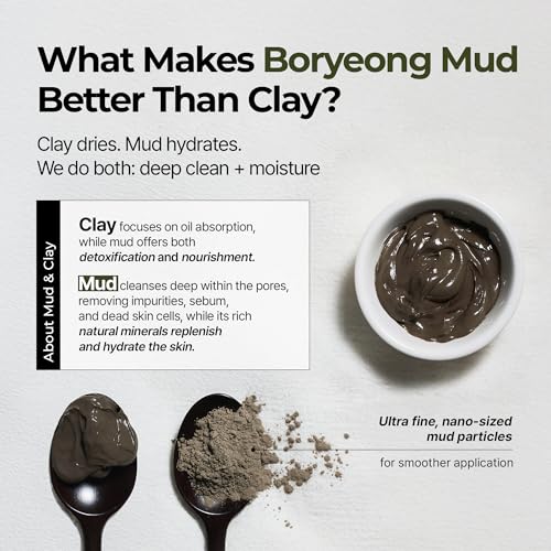 BRMUD Mud to Foam Facial Cleanser - Pore & Sebum Control, 3.7 fl oz