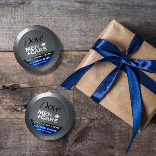 Dove Men+Care Ultra Hydra Face, Hand & Body Cream - 5.07 Oz (Pack of 2)