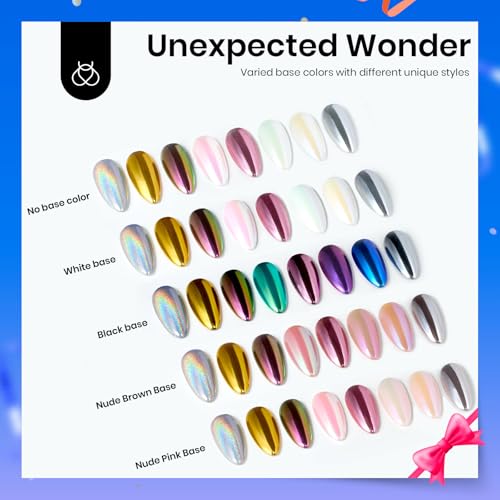 Beetles Multicolor Nail Powder Kit - Black & White Gel Polish